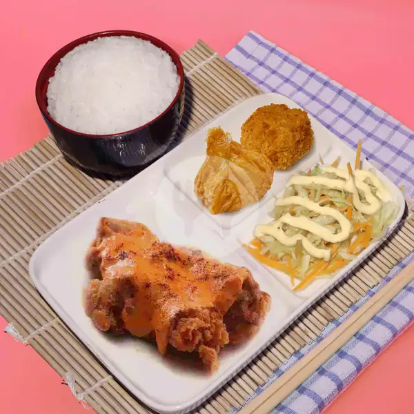 Chicken Karaage Mentai Bento | Banzai!, Dapur Bersama Menteng