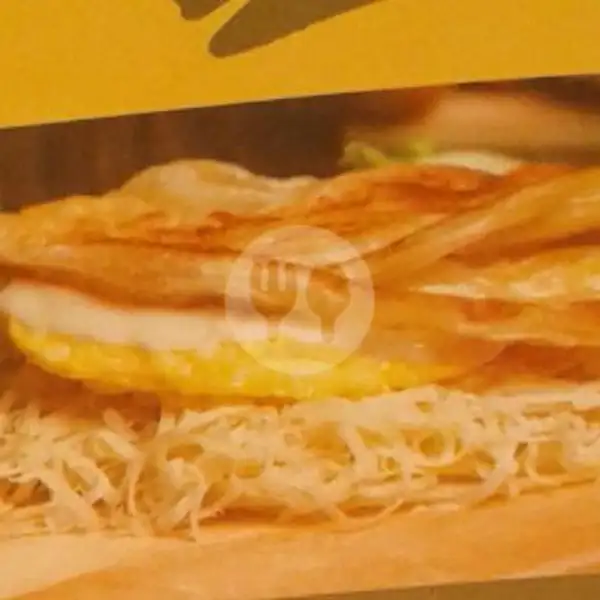 Prata Sandwich Egg And Cheese | Uncle K Bangau