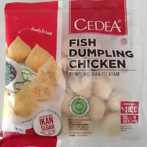 Cedea Fish dumpling chicken | bulu siliwangi okta
