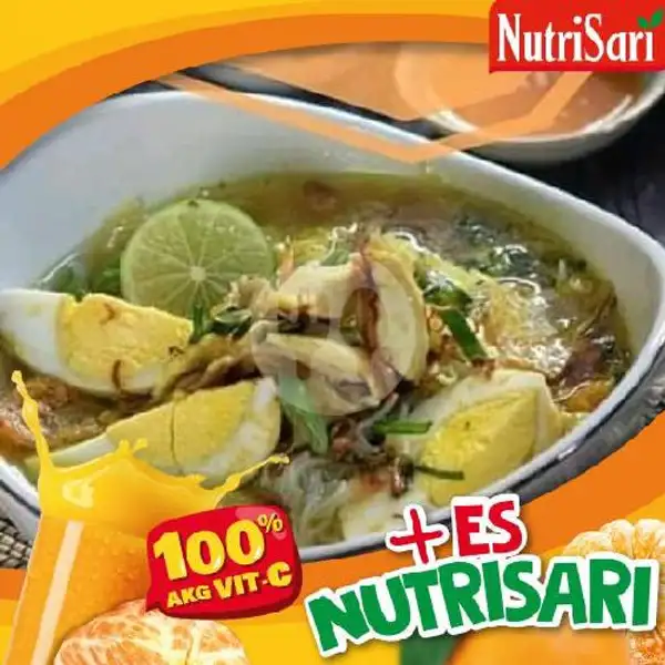 Soto Ayam Kampung+nutrisari | D'warung Resto, Diponegoro