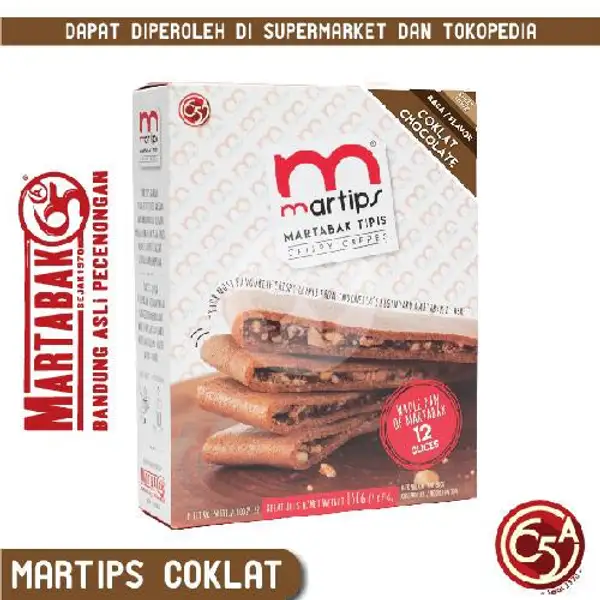 Martips Coklat | Martabak Pecenongan 65A
