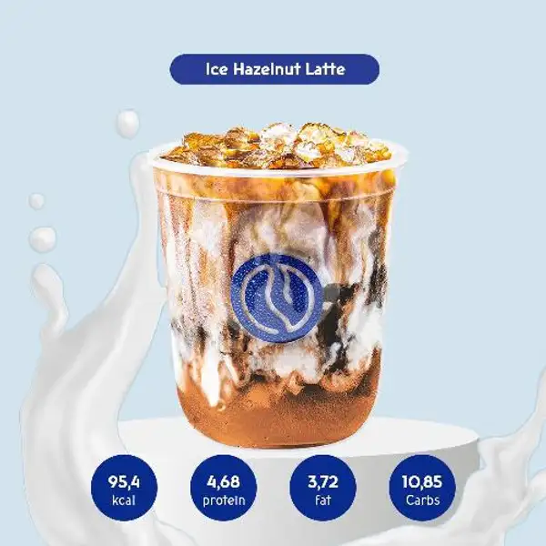 Ice Hazelnut  Latte | Dietgo, Makanan Diet Sehat, Sumur Bandung