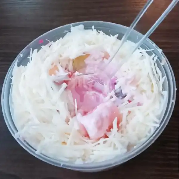 Salad Buah Dengan Yoghurt | Es john, Subang Kota