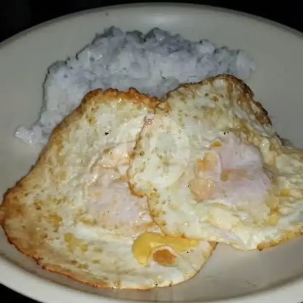 Nasi Putih Telur Mata Sapi | KevinQue, Komplek Villa Mega