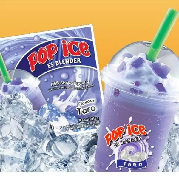 Pop Ice Taro | Kepiting Bokoh, Sekupang