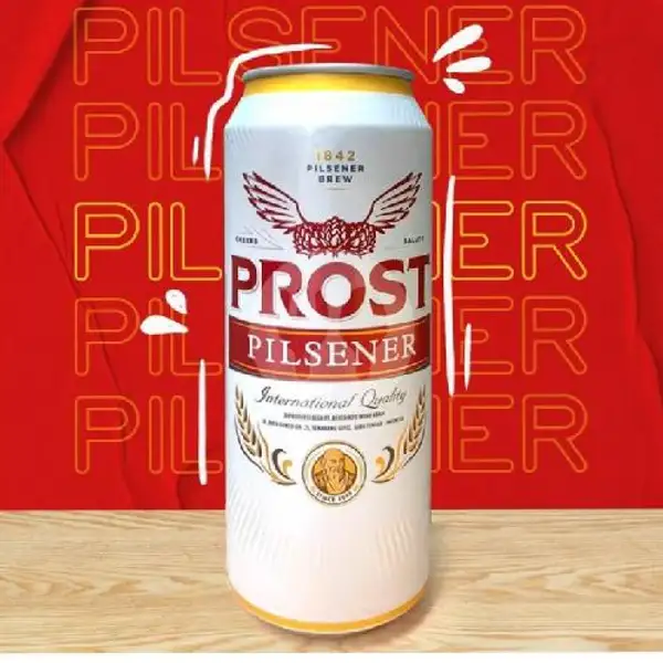 Prost Pilsener Kaleng 320ml | Pandawa Lima Store Manyar Street