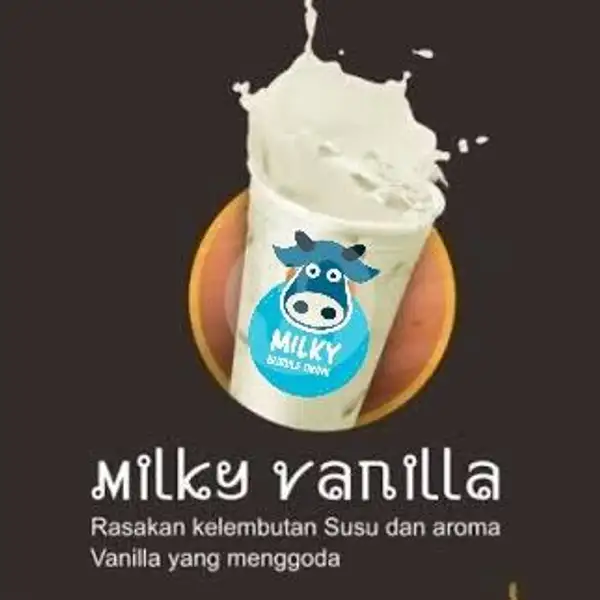 Milky Vanila - Medium | Milky Bubble Drink BFC , Gn Merbabu