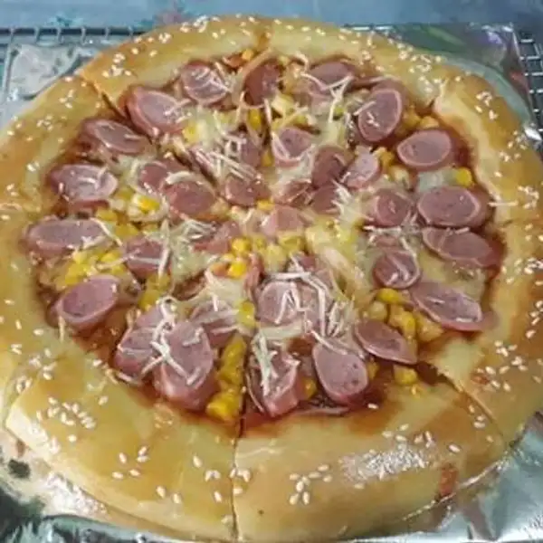 chiken naget pizza mantap | Pasha Pizza, Daan Mogot