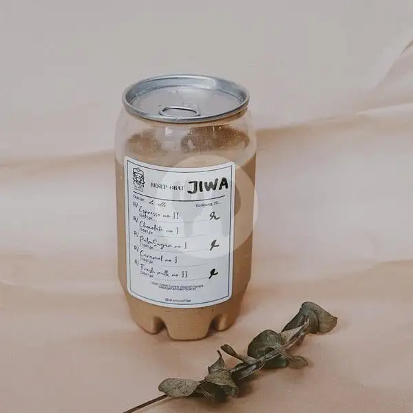 Obat Jiwa (Es Kopi Susu) Kaleng 300Ml | Dr Ells Coffee, Pasteur