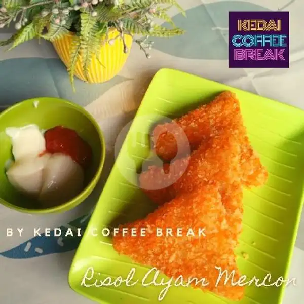 Risol Ayam Mercon | Kedai Coffee Break, Curug