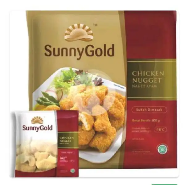 Sunny Gold Chiken Nuget Original 500 Gr | Frozen Food, Empek-Empek & Lalapan Huma, Pakis