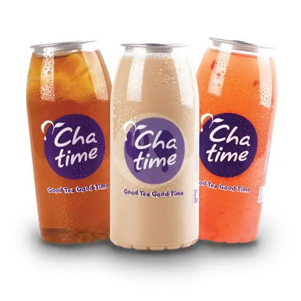 Popcan Chatime Milk Tea + Popcan Chatime  Roasted Tea + Popcan Strawberry Lemonade | Chatime, Level 21