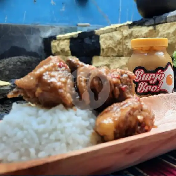 Nasi Rica Ayam | X Burger & Burjo Bro, Manahan