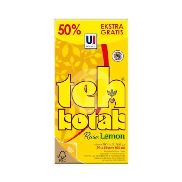 Teh Kotak Lemon 200ml | Re&Re Dimsum dan Thai Tea, Kebon Gedang