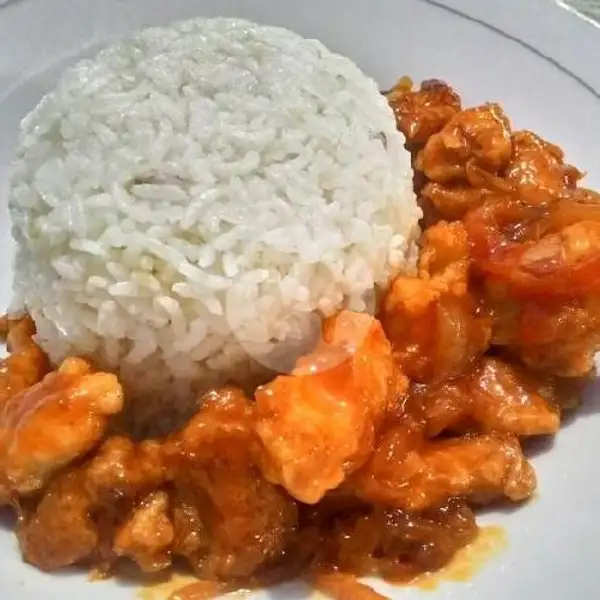 Nasi Ayam Asam Manis | Novi Kitchen, Penjaringan