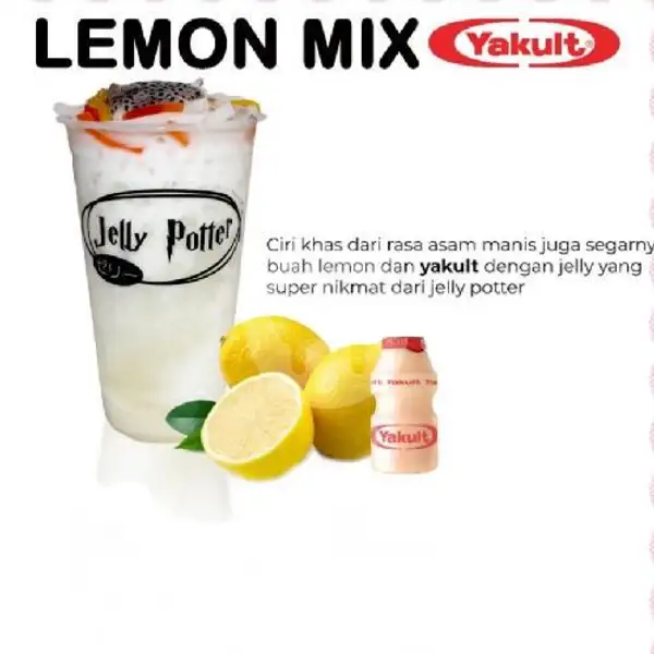 Lemon Mix Yakult | Jelly Potter Sudirman 186