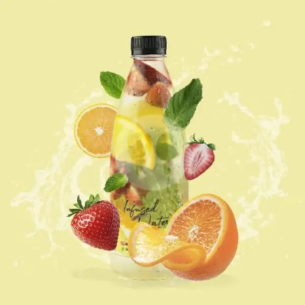 Sunkist Strawberry Mint | Nutrifrute Infused Water, Klipang