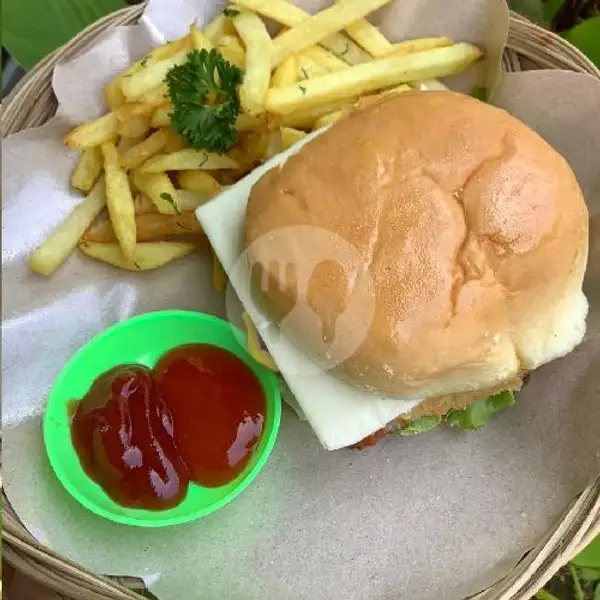 Burger Ayam | Warung Umah Puri Sempidi