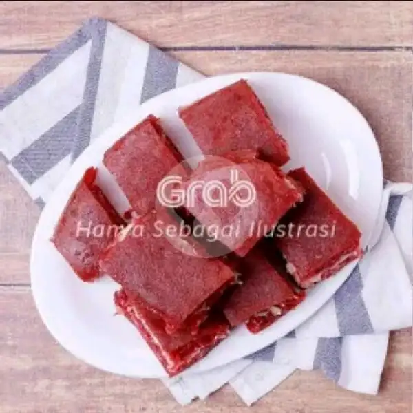 Red Velvet Coklat Kacang Susu | Martabak Bean