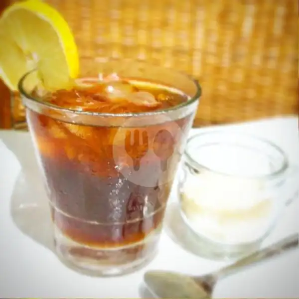 Iced Lemon Tea + Sugar 14 Oz | Dapur Umi, Cinere