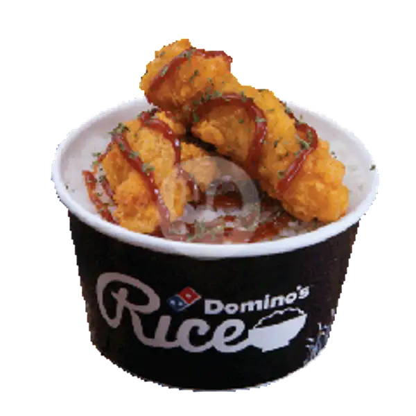 Crispy Chicken Strips Rice Personal | Domino's Pizza, Kedungdoro