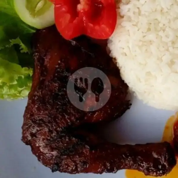Ayam Bakar Bacem (Paha) + Nasi | Siomay dan Batagor Kuah/Kering Pak Eko 1, Bekasi Timur