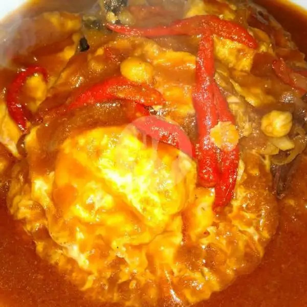 Egg Ceplok Sauce Padang | Gurame & Ayam Bakar Khalif, Ciputat Timur