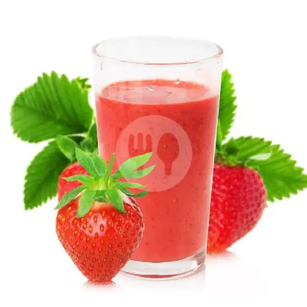Juice Strawberry Gelas Jumbo | Jus Tabisco, Gubeng