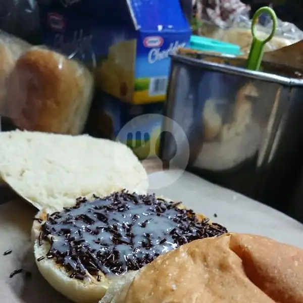 Kadet Bluberi Susu | Roti Bakar & Kukus, Gadobangkong