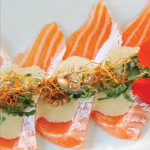 Salmon Carpaccio | Sushimi Sushi, Seminyak Bali