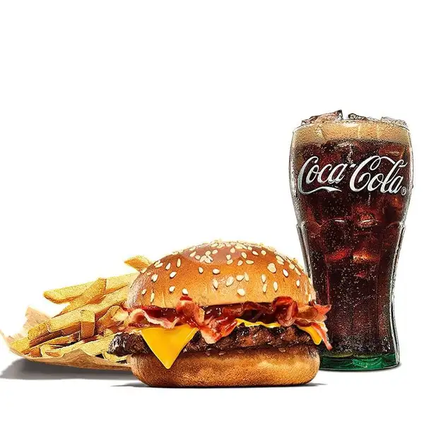 Paket BBQ Beef Rasher Medium | Burger King, Harmoni