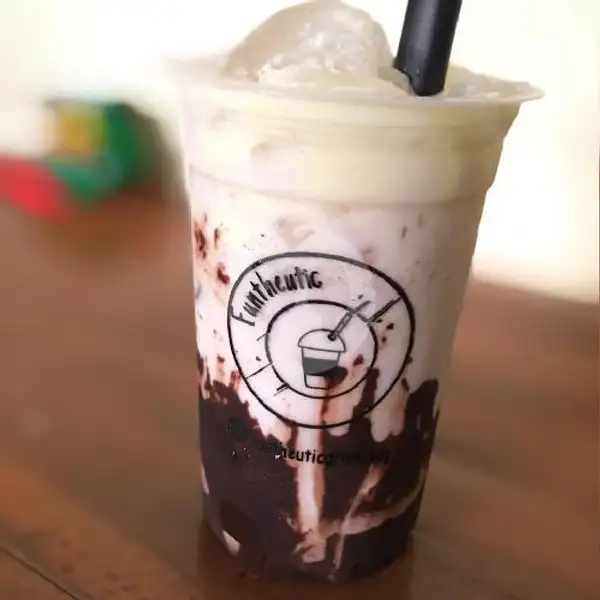 Choco Vanilla | Boba Fresh Milk, Ujung Pandan