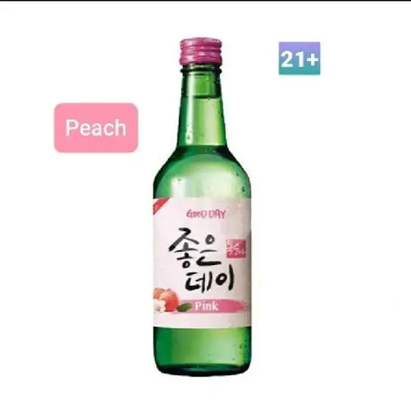 Soju Goodday Rasa Peach | Beer Bir Outlet, Sawah Besar