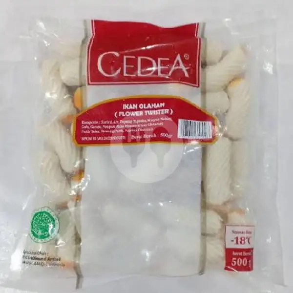 Cedea Flower Twister | Berkah Jaya Frozen Food