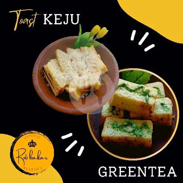 Keju Greentea | Roti Bakar Mustofa