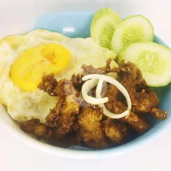 Chicken / Fish with Barbeque Sauce | Geprek Gaplok, RA Kartini