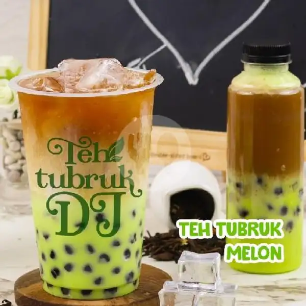 Ice Tea Tubruk DJ Melon (With / Without Boba) | Teh Tubruk DJ, Pesantren