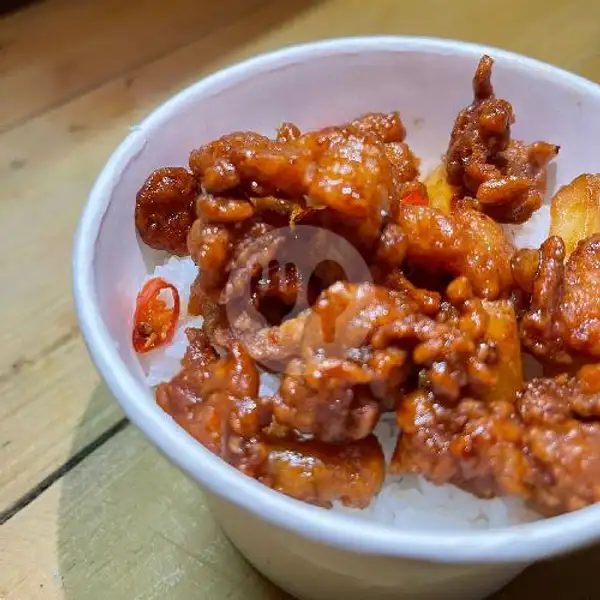 Nasi Chicken Fillet Saus BBQ / Original | Dapur Bunda Fifin, Kelud