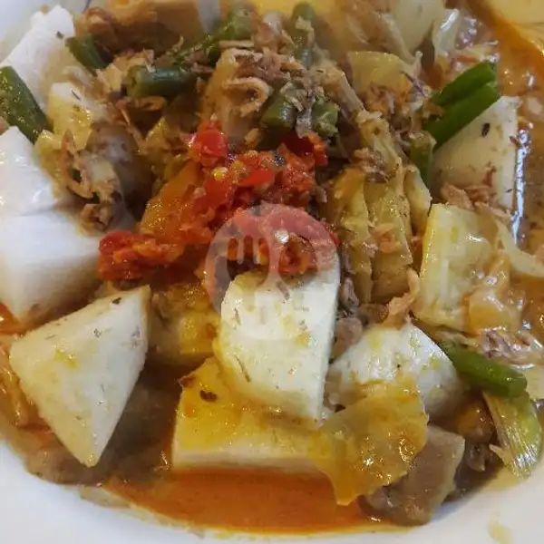 Lontong Nangka + Bihun | Lontong Padang & Kuliner Minang Ummi Rayya, Bojong Kaler