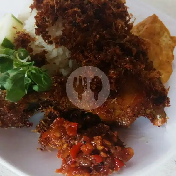 Ayam Goreng Rempah + Nasi | Ayam Geprek Moza - Moza, Samarinda Ulu