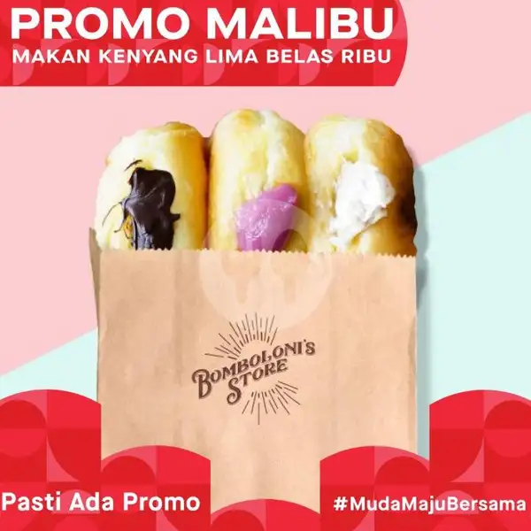 Bombo Mini Box Isi 3Pcs | Bomboloni’s Store, Parang Tambung