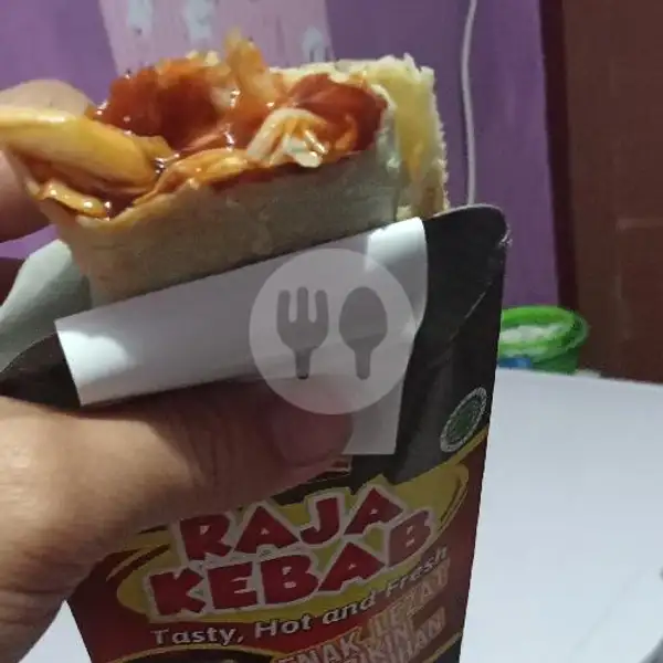 Kebab Besar Daging Saos Barbeque | Raja Kebab Pizza & Burger, Pasopati