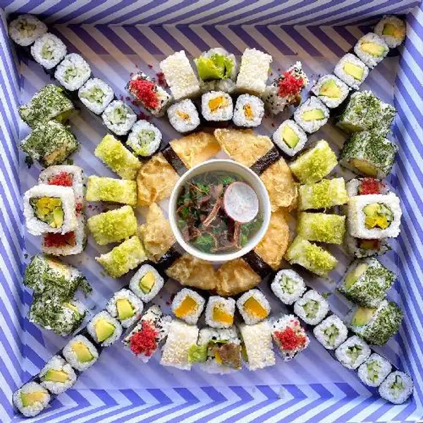 Vegan Platter | Sushimi Sushi, Seminyak Bali