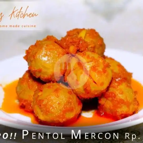 Pentol Ayam Besar Mercon | Dapur Sasa Teluk Tiram