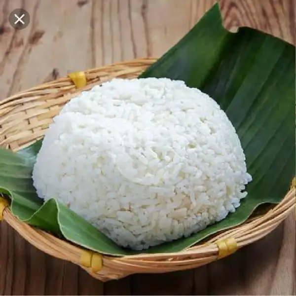 Nasi Putih | Nasi Bebek Perawan, Rawa Sumur