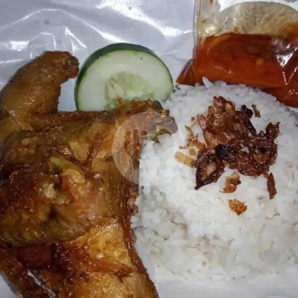 Ayam Goreng Rica Rica + Es Teh Manis | Sop Ubi Mama