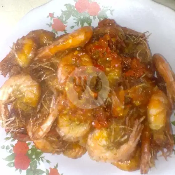 Udang Balado | Warung Makan Fajri Ketupat Sayur, Ruko Duren Sawit