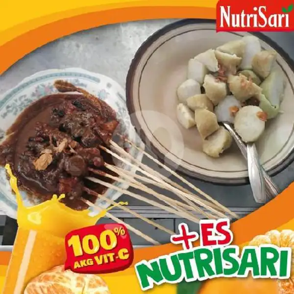 Sate Ayam Lontong +nutrisari | Warung Sudi Mampir (H.Doel Khan), Diponegoro
