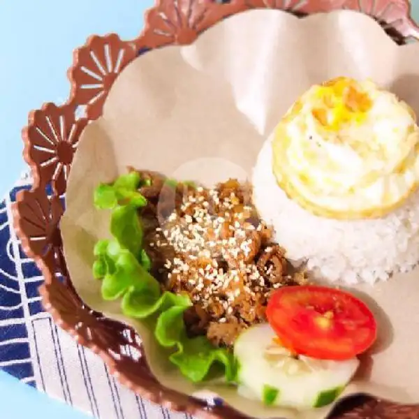Nasi Beef Belly Bulgogi + Telur Ceplok | Coffee Beat, Wijaya Kusuma