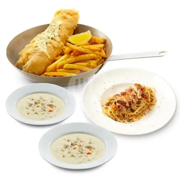 Dine for 2 Aglio Olio | Fish & Co., Grand Indonesia